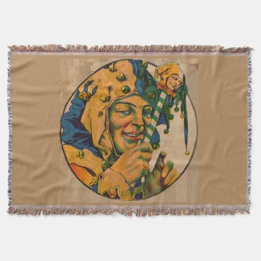 Jester aus den 1920er Jahren Decke (Vorderseite)