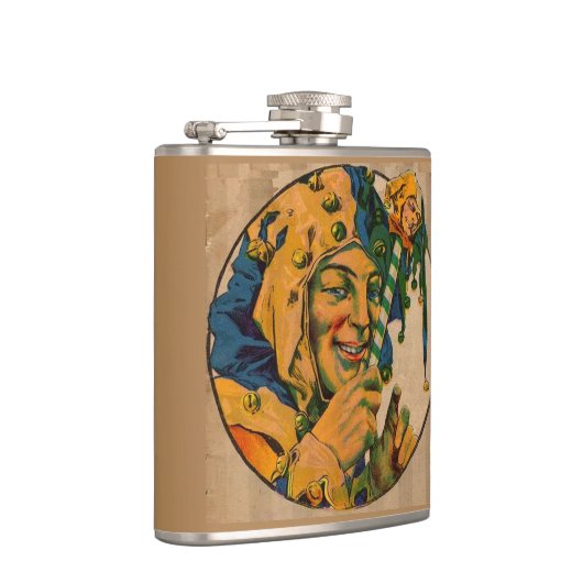 Jester aus den 1920er Jahren Flachmann (Rechts)