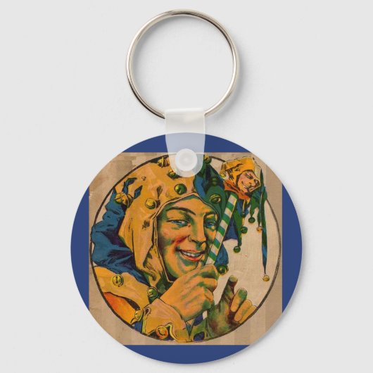 Jester aus den 1920er Jahren Schlüsselanhänger (Vorderseite)