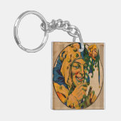 Jester aus den 1920er Jahren Schlüsselanhänger (Vorderseite links)
