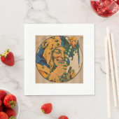Jester aus den 1920er Jahren Serviette (Beispiel)
