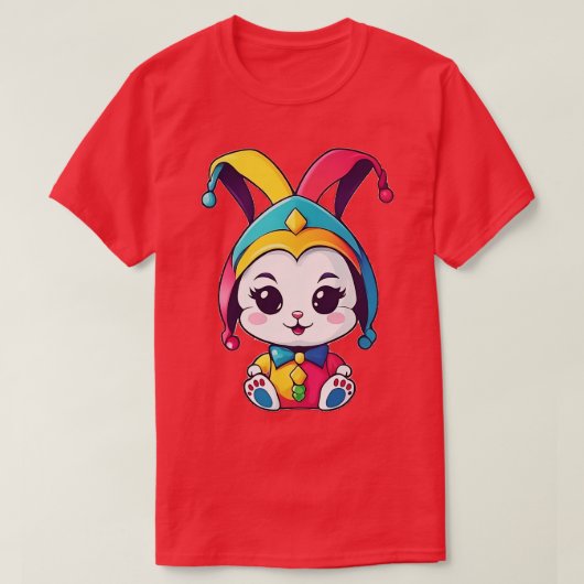 Jester Bunny T-Shirt (Design vorne)