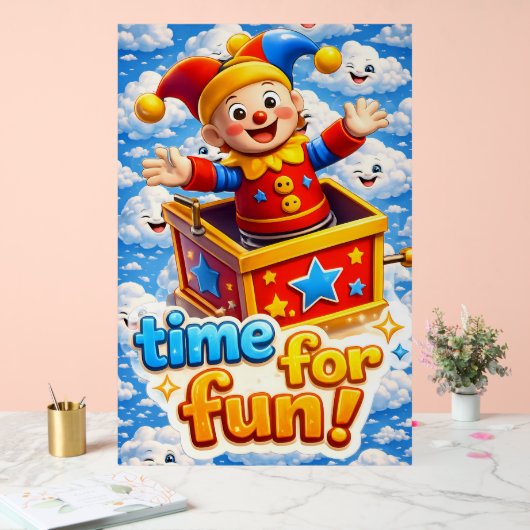 Jester celebration acrylschild (Hochzeit)