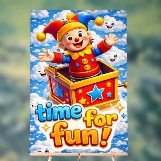 Jester celebration acrylschild (Neutral)