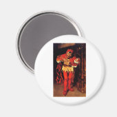 Jester-Clip-Art-2 Magnet (Vorderseite/Rückseite)