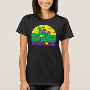 Jester Dab Game Controller Mardi Gras Video Gamer T-Shirt