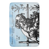 Jester Death und der Maiden Badematte (Vorderseite Vertikal)