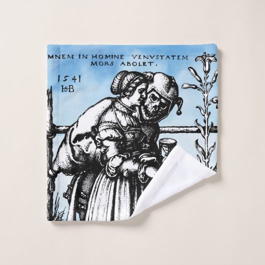 Jester Death und der Maiden Badhandtuch Set (Waschlappen)