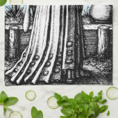 Jester Death und der Maiden Geschirrtuch (Gefaltet)