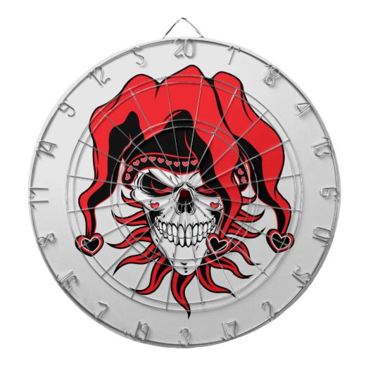 Jester der Liebe Dartscheibe (vorne)