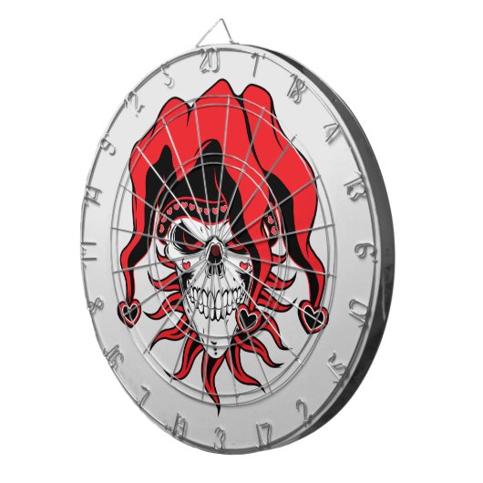 Jester der Liebe Dartscheibe (Vorderseite rechts)