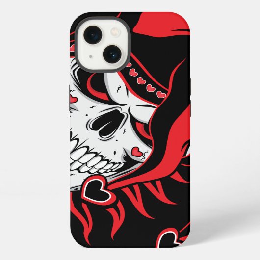 Jester der Liebe iPhone Hülle (Rückseite)