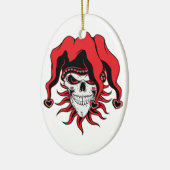 Jester der Liebe Keramikornament (Links)