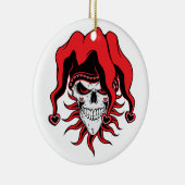 Jester der Liebe Keramikornament (Rechts)