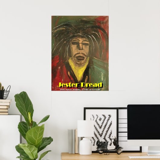 Jester Dread Poster (Heimbüro)