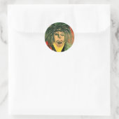 JESTER DREAD RUNDER AUFKLEBER (Tasche)