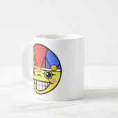Jester Face Coffee Tasse (Vorderseite Links)