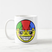 Jester Face Coffee Tasse (Links)