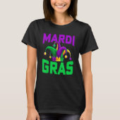 Jester Hat Carnival Mardi Gras Party Men Women 1 T-Shirt (Vorderseite)