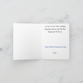 Jester Husband Appreciation Day Card Karte (Innenseite)