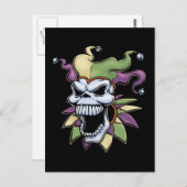 Jester II Postkarte (Vorne/Hinten)