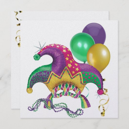 Jester Invitation (Vorne/Hinten)