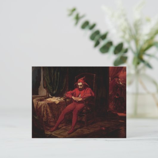 Jester Jan Matejko Art Postkarte (Stehend Vorderseite)