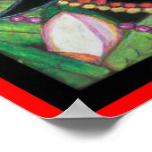 Jester Jazz Cat Poster (Ecke)