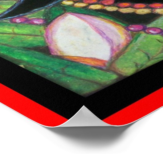 Jester Jazz Cat Poster (Ecke)