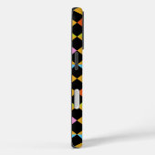 Jester Joker Motley Diamonds Squares Geometric Case-Mate iPhone Hülle (Rückseite / Rechts)