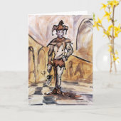 Jester Karte (Gelbe Blume)