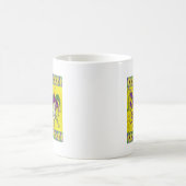 Jester Mask Mardi Gras Harlequin Kaffeetasse (Mittel)