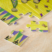 Jester Mask Mardi Gras Harlequin Puzzle (Seite)