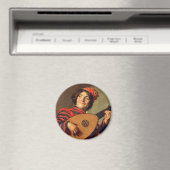 Jester mit Lute Magnet (In Situ (Geschirrspüler))