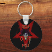 Jester Pentagram Schlüsselanhänger (Vorderseite)