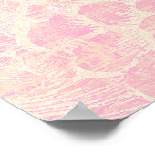 Jester Porcelain Mask mit Ribbons und Bells Poster (Ecke)