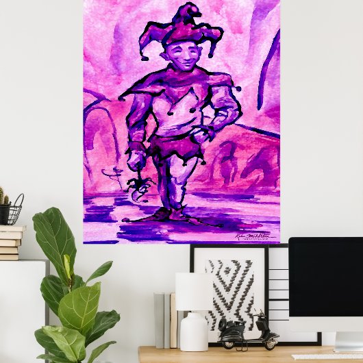 Jester Poster (Heimbüro)