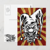 Jester Postkarte (Vorne/Hinten)