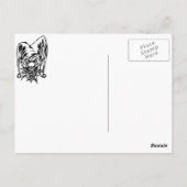 Jester Postkarte (Rückseite)