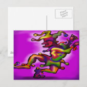 Jester Postkarte (Vorne/Hinten)