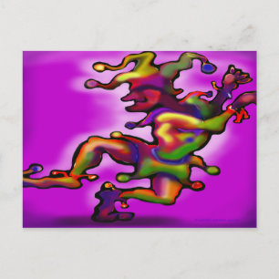 Jester Postkarte