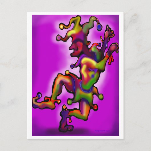 Jester Postkarte (Vorderseite)