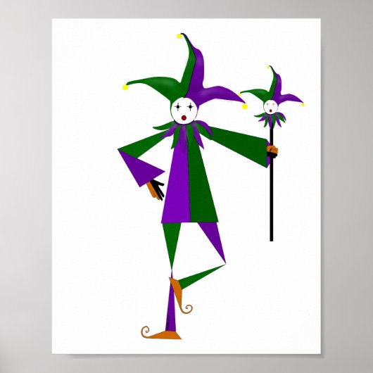 Jester Print, Value Poster Paper (Matte) (Vorne)