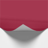 Jester Red Glossy Wrapping Paper Geschenkpapier (Ecke)