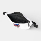 Jester-Schädel-Trickser Bauchtasche (Offen)
