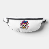 Jester-Schädel-Trickser Bauchtasche (Ablage )