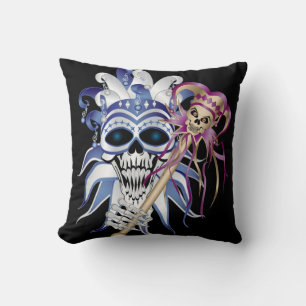 Jester Skull Kissen