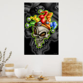Jester Skull (Poster) Poster (Küche)