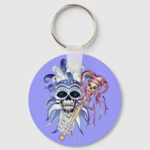 Jester Skull Schlüsselanhänger (Vorderseite)