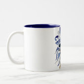 Jester Skull Zweifarbige Tasse (Links)